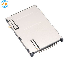 JBL-SM015 Sim đẩy đẩy loại 8 + 1pin h1.9mm kết nối với ChuyểN ĐổI Sim Thẻ Ổ cắm 9p SMD chủ với bài - Product Image 5