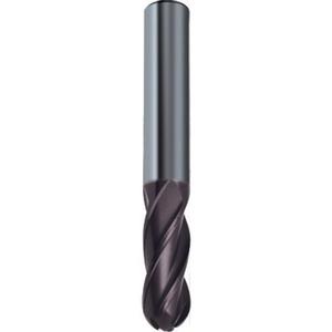 KRINO - 241792000 Four carbide end <b>mills</b> TIALN with ball end - EAN 8014249429210 DRILL BITS METAL DRILL BITS - Product Image 1