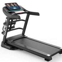 Caminadora Inteligente LED de Pantalla Grande con Motor de 2.5HP, de Aleación de Aluminio, para Gimnasio, Uso en Interiores, Pérdida de Grasa y Ejercicio Físico