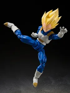 Dragon Z <span class=keywords><strong>S</strong></span>.H.Figuarts SHF Vegeta 3.0 SUPER SAIYAN DANGEROUS PRIDE Statuetta Anime in PVC Modellino Giocattolo 15cm - Product Image 4