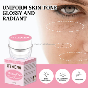 Crema facial blanqueadora natural OTVENA con extracto de gayuba y Morera para pieles sensibles y efecto de brillo suave - Product Image 5