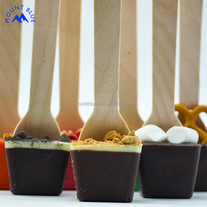 Deliciosa Cuchara de Chocolate Caliente Personalizada con Cobertura de Galleta de Caramelo para una Experiencia de Indulgencia Dulce y Rica - Product Image 2