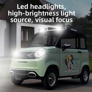 Auto Eléctrico de Alta Calidad, Mini, 2 Puertas, 4 Plazas, Nuevo, con Motor de 1000W, 40km/h, Marca LANGTUO, Volante a la Izquierda, para Uso Familiar - Product Image 3