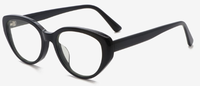 Fabricants de lunettes de haute qualité Nouveau style Oeil de chat Montures de lunettes en acétate Lunettes Optica pour femmes