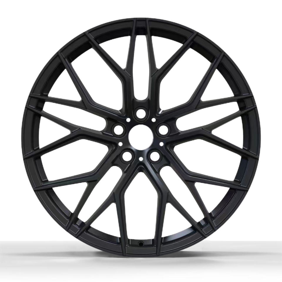 Casted Car Rims X-RIMS Passenger Car Alloy Cast Magnesium Rims Black 17-20 Inch