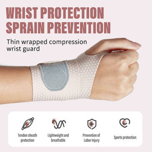 <span class=keywords><strong>Muñequera</strong></span> Deportiva para Gimnasio, Fitness, Tenis, Verano, Refrescante, Ligera, Transpirable, Antideslizante - Product Image 3
