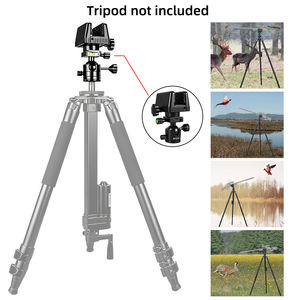 OEM CNC 알루미늄 360 도 볼 헤드 슈팅 안장 휴식 클램프 사냥 슈팅 스틱 모노 포드 삼각대 - Product Image 6