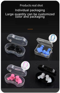 Bouchons d'oreilles de <span class=keywords><strong>natation</strong></span> en silicone Olyga Olyga-EP024 super confortables, réduction du bruit de 28 dB, réutilisables, type <span class=keywords><strong>bandeau</strong></span> pour une <span class=keywords><strong>protection</strong></span> sûre - Product Image 6