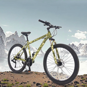 จักรยานเสือภูเขาสำหรับผู้ใหญ่จักรยานวิบากขนาด27.5นิ้วทำจากเหล็กคาร์บอนสูง - Product Image 2