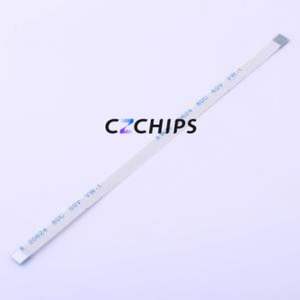 JS05A-06P-100-3-4 FFC Cable (Flexible Flat Cable) P=0.5mm Connector 6P 0.5mm 0.3mm Non-Inverting - Product Image 1