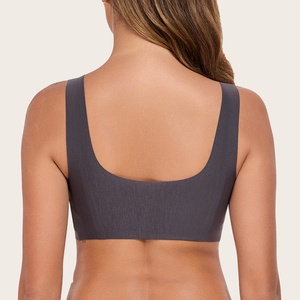Wholesale M L XL XXL 3XL Push-up Comfort Wireless <strong>Bra</strong> Women's Bralette with Fixed Paddings - Product Image 3