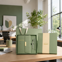 Ensemble de carnets en cuir PU avec logo personnalisé, 100 feuilles, fermeture magnétique, journal de qualité supérieure, pour les affaires, le bureau, promotionnel, corporatif