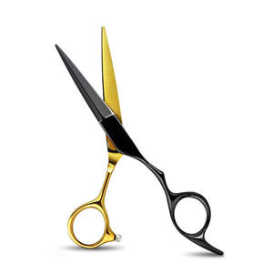 Tijeras de Peluquería Profesionales Personalizables de 62 mm, Acero Inoxidable 440C, para Diestros, Uso Profesional - Product Image 1