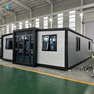 CEYU CY-E <span class=keywords><strong>Casa</strong></span> Prefabbricata Espandibile Impermeabile e Traspirante da 20/40 Piedi, Villa di Lusso Moderna Portatile con 5 Camere da Letto - Product Image 2