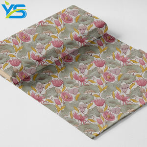 Низкий минимальный объем 100% органический хлопок Либерти Тана газон ткань цифровая цветочная ткань с принтом для женской одежды - Product Image 2