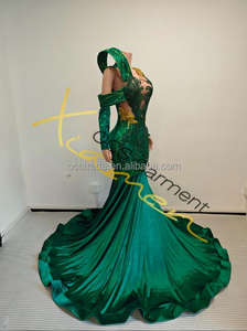 Женское вечернее платье со стразами, 2025 - Product Image 4