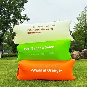 Sofá Inflable para Exteriores, Camping, Picnic, Reposera Doble Portátil, Cama de Aire para Playa, Festivales de Música y Conciertos - Product Image 2