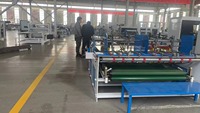 Machine à plier et à coller les boîtes en carton ondulé semi-automatique de type presse