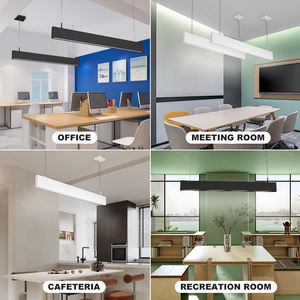 Lampada a Sospensione Ultra Sottile con Angolo di Fascio di 36 Gradi, Luce Lineare LED Colorata per Sale Banchetti e Reception - Product Image 3