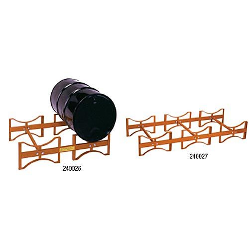 Portable Drum Racks, Oil Drum Storage Handling Equipment 1600lbs,2400lbs,Stackable Drum Rack | 55 Gallon Drum Storage Rack