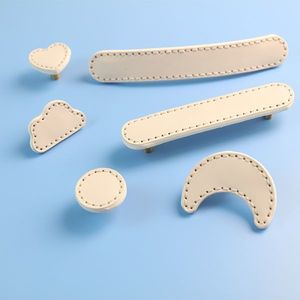 Đơn giản da cửa xử lý và ngăn kéo kéo cho trẻ em của phòng ngủ phòng khách nhà bếp chống va chạm tủ quần áo phụ kiện - Product Image 3