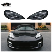 Faros Delanteros LED Matrix PDLS de Alta Calidad Estilo 2023 para Porsche Panamera 970 970.1 2009-2013, Actualización de Luces Delanteras
