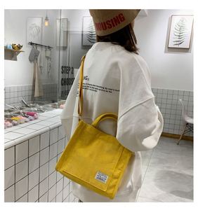 Bolso de Mano de Lona de Algodón con Cremallera y Cordón para Mujer, con Logotipo Personalizado, Bolso Casual, Bolso Cruzado Ecológico, Bolso Mensajero Vintage - Product Image 3