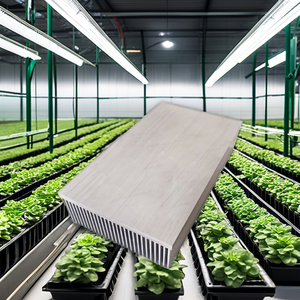 Tùy chỉnh nhôm tản nhiệt hồ sơ 110(W)* 40(H)* 200(L)mm ép đùn nhôm hồ sơ tản nhiệt cho ánh sáng LED - Product Image 5