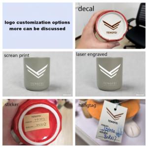 Set di Tazze in Ceramica con Disegni a Mano - Tazze Originali per Caffè e Tè con Texture Unica - Product Image 5