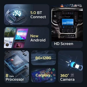 11.8 Inch Android 13 Car Radio for Dodge RAM 1500 2020-2023 Stereo Multimedia Player GPS Navigation Head Unit Qualcomm 128GB - Product Image 6