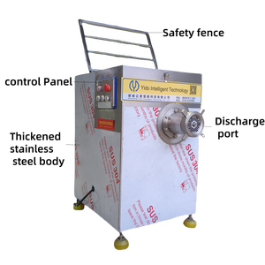 Picadora de carne congelada automática Industrial de 1000 kg/H, picadora de carne de bloque grande, trituradora, Máquina de procesamiento de salchichas a la venta - Product Image 2