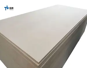 light colour raw mdf for furniture kitchen from china factory