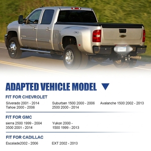 En stock aux États-Unis, éclairage de plaque d'immatriculation LED RGB pour Chevrolet <span class=keywords><strong>Silverado</strong></span> 2001-<span class=keywords><strong>2014</strong></span>, pour GMC Sierra, pour Cadillac, lampe de plaque blanche - Product Image 3