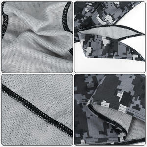 Sottocasco da Ciclismo a Rapida Asciugatura per Uomo, Traspirante in Rete, Stile Camo Skull Pirate Wave, Durag <span class=keywords><strong>Bandana</strong></span> - Product Image 6