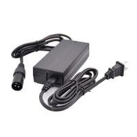 Chargeur de batterie Li-ion 58,8 V 2 A, adaptateur secteur pour vélo électrique, scooter électrique, chargeur de batterie au lithium 14S, connecteur XLR 3 broches