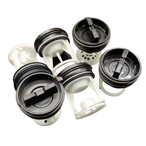 Bouchon de pompe de vidange pour machine à laver, filtre en plastique, capuchon de filtre, résistant à l'eau, forme ronde, accessoire pour tous les modèles - Product Image 2