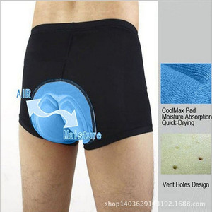 Antuke <b>Cycling</b> <b>Shorts</b> Black Smlxlxxlxxxl <b>With</b> Blue <b>Padding</b> For Men Bike Riding Gear Quick Dry Breathable Comfortable - Product Image 2