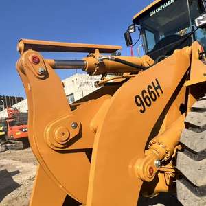 Chargeuse de taille moyenne Caterpillar cat 966h fabriquée au Japon 24 tonnes Matériel de construction 90% neuve Caterpillar 966h Chargeuse sur pneus d'occasion - Product Image 3
