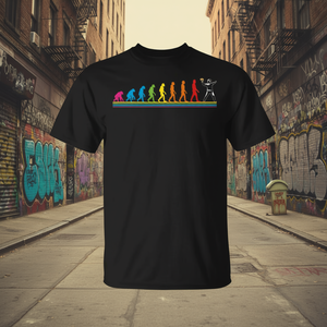 Camiseta retro vintage Evolution Of Protest Free Dc The Sandwich Guy - Product Image 3