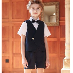 Vêtements formels pour garçons, ensemble de gilets et uniformes scolaires, tenues pour enfants, vente à chaud - Product Image 5