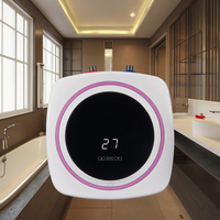 Ketel air elektrik Mini sistem tanpa tangki air panas kecil untuk rumah tangga dan Hotel perumahan plastik