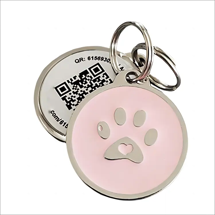 Fabrik Direkt verkauf Lager Benutzer definierte leere Metall versilbert Id Pet Tag Sublimation Druck Logo Qr Code Call Of Duty Hunde marke