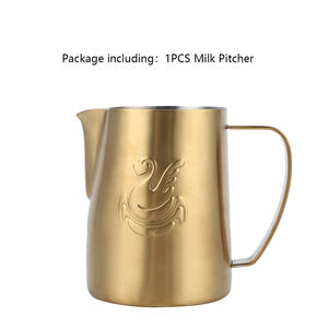 Carafe à expresso et <span class=keywords><strong>latte</strong></span> é<span class=keywords><strong>l</strong></span>égante Swan 400 ml, outil de <span class=keywords><strong>barista</strong></span>, 1 pièce, <span class=keywords><strong>cafetière</strong></span> à filtre avec é<span class=keywords><strong>l</strong></span>égant gobelet à mousse de lait, mousseur à crème - Product Image 6