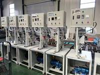 Machine d'assemblage d'étanchéité de bâche de tente en toile PVC à air chaud universelle à tête unique portable