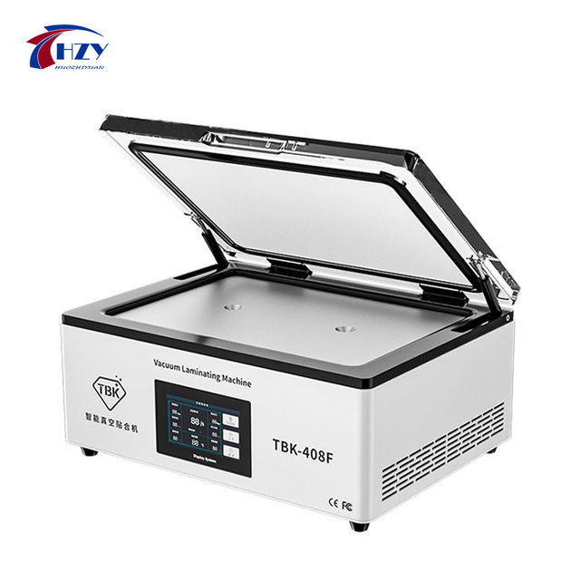 TBK 408F 15 Inch Intelligent Pressure Lamination Machine with Large Space and LCD Screen for Mobile Phone Industries