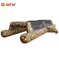 Jouets et accessoires gonflables parcours d'obstacles tunnel rampant jeux de sport interactifs jeux gonflables étanches à l'air en plein air pour adultes