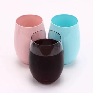 AS Custom Logo Color Beer Red Wine 165g 500ml <b>Plastic</b> Egg <b>Cup</b> for Party Wedding Outdoor - Product Image 2