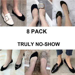 Calze a fodera invisibile taglio Ultra basso <span class=keywords><strong>con</strong></span> impugnatura antiscivolo scarpe eleganti No Show calze donna estate - Product Image 3