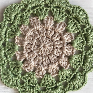 Cute easter decor Crochet coasters - Product Image 1