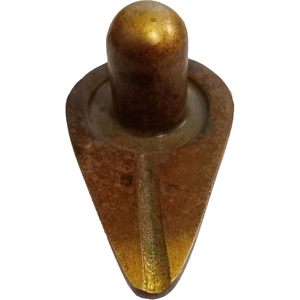 PARIJAT Handicraft Mini Brass Shivling Sivalingam Puja Murti Idol for Shiva Temple <b>Mandir</b> Antique-1 Vastu Decorative Gifts for - Product Image 4